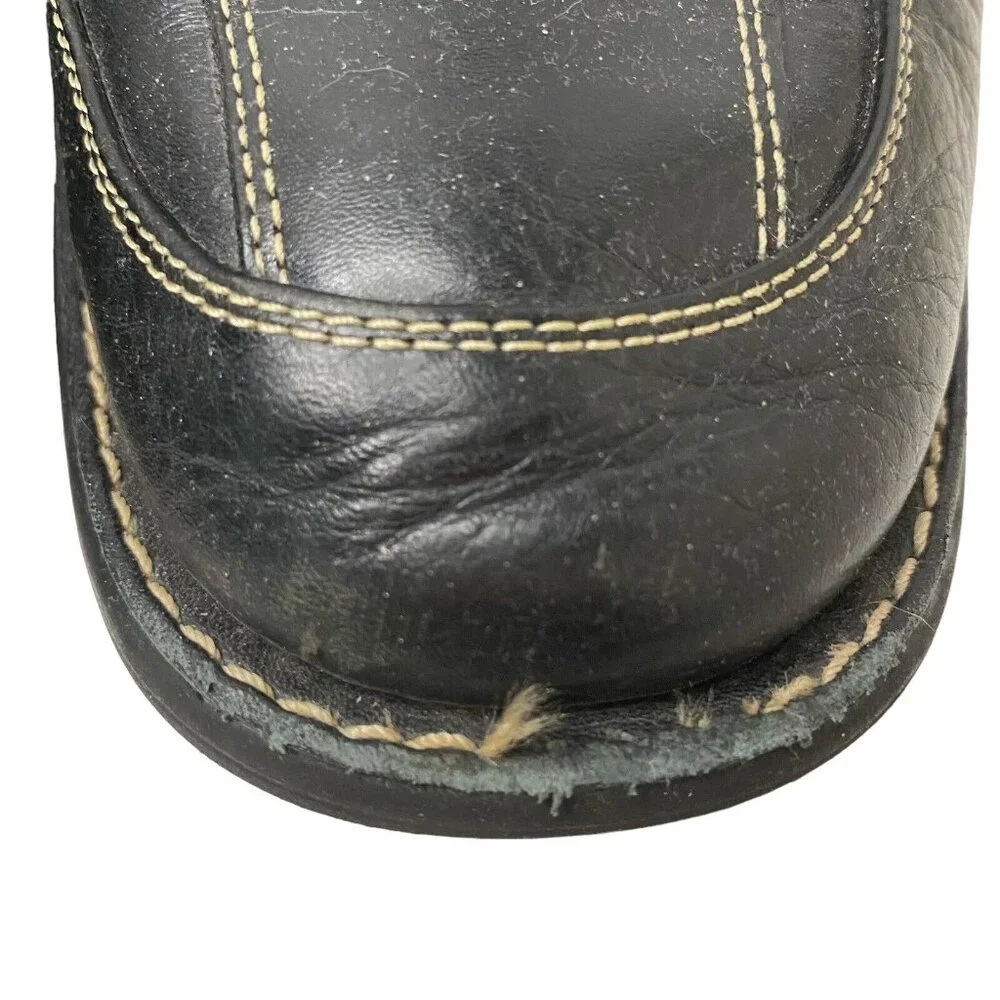 Johnston & Murphy sheepskin leather Oxford‎ shoes contrast stitch Men 13m Brazil